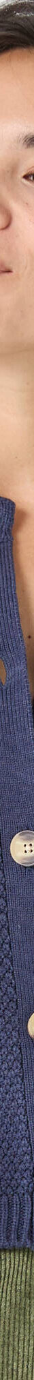 Gilet boutonné manches longues, maille fantaisie (marine) Gilet boutonné manches longues, maille fantaisie (marine)